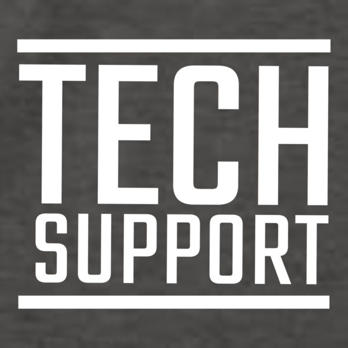 Tech Support Funny Vector Backpack