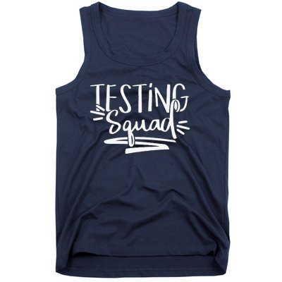 Testing Squad Funny Final Exam Boost Confident Student Tank Top