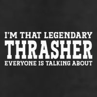 T.H.R.A.S.H.E.R Surname Funny Team Family Last Name T.H.R.A.S.H.E.R Trucker Hat