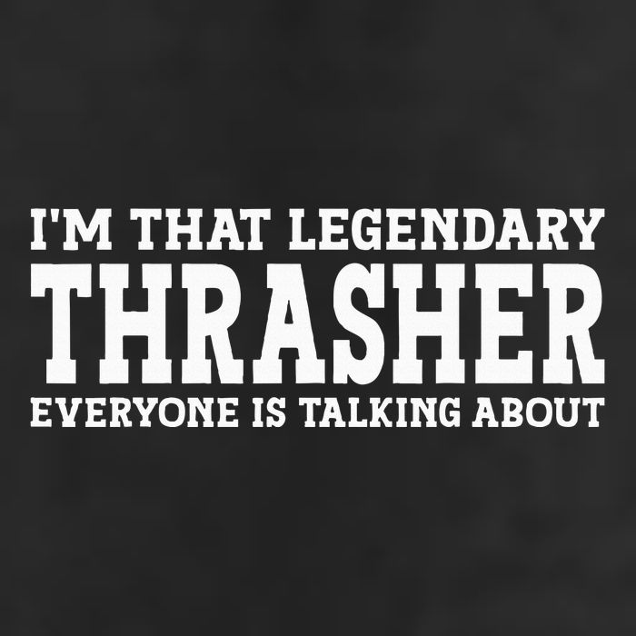 T.H.R.A.S.H.E.R Surname Funny Team Family Last Name T.H.R.A.S.H.E.R Trucker Hat