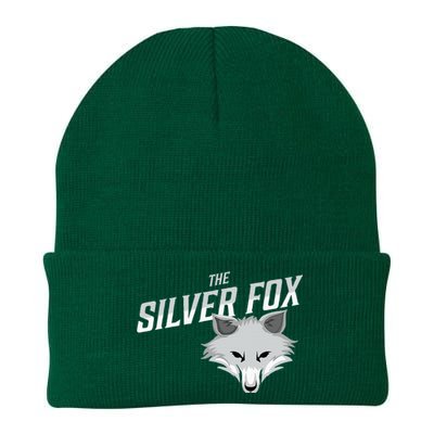 The Silver Fox Holiday Gift Knit Cap Winter Beanie