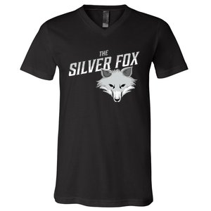 The Silver Fox Holiday Gift V-Neck T-Shirt