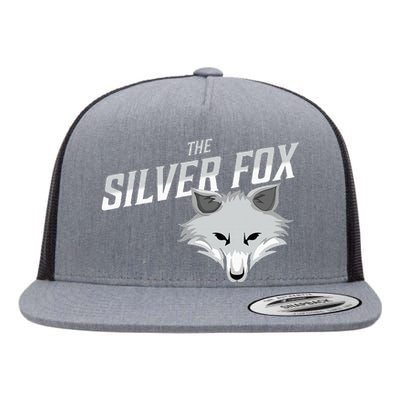 The Silver Fox Holiday Gift Flat Bill Trucker Hat