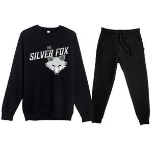 The Silver Fox Holiday Gift Premium Crewneck Sweatsuit Set