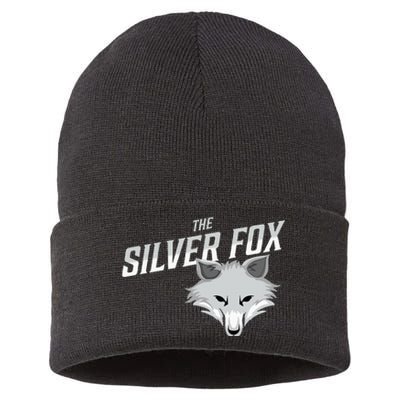 The Silver Fox Holiday Gift Sustainable Knit Beanie