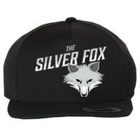 The Silver Fox Holiday Gift Wool Snapback Cap