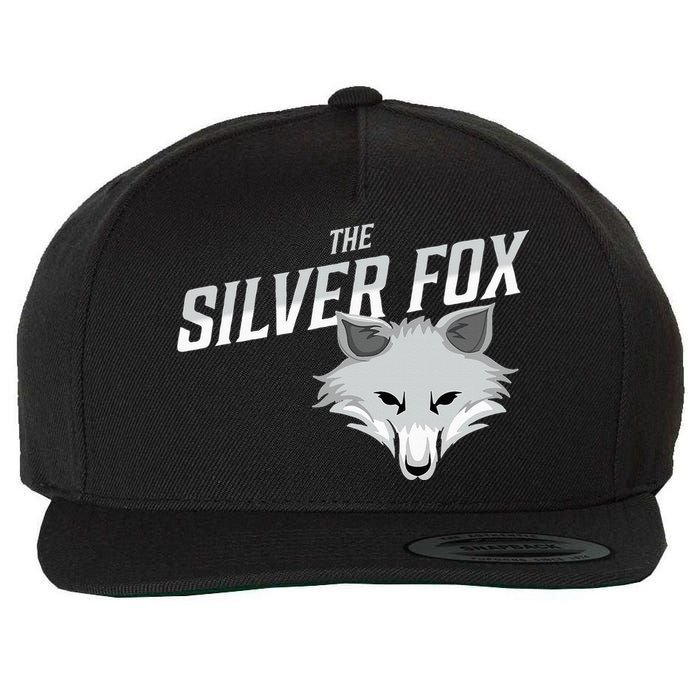 The Silver Fox Holiday Gift Wool Snapback Cap