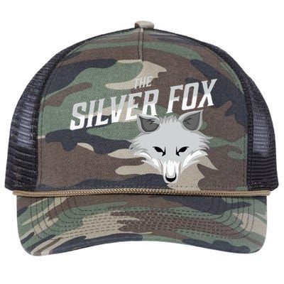 The Silver Fox Holiday Gift Retro Rope Trucker Hat Cap