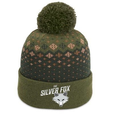 The Silver Fox Holiday Gift The Baniff Cuffed Pom Beanie