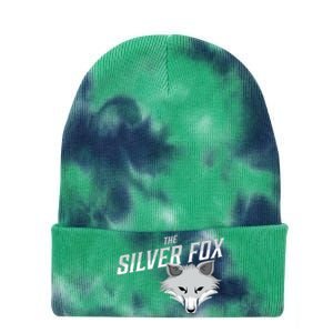 The Silver Fox Holiday Gift Tie Dye 12in Knit Beanie