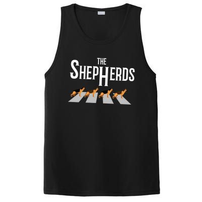 The Shepherds For Ger Shepherd Dog Owners Gift PosiCharge Competitor Tank