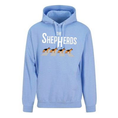 The Shepherds For Ger Shepherd Dog Owners Gift Unisex Surf Hoodie