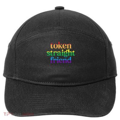 Token Straight Friend 7-Panel Snapback Hat
