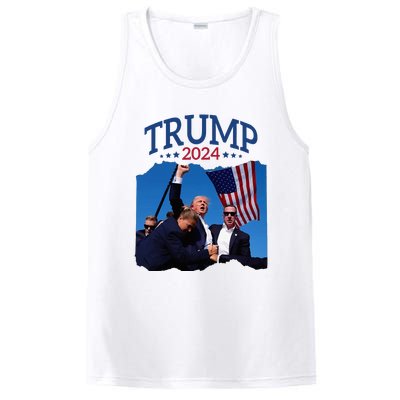 Trump Short Fist Pumped 2024 Pray For Trump NeverS Give Up PosiCharge Competitor Tank