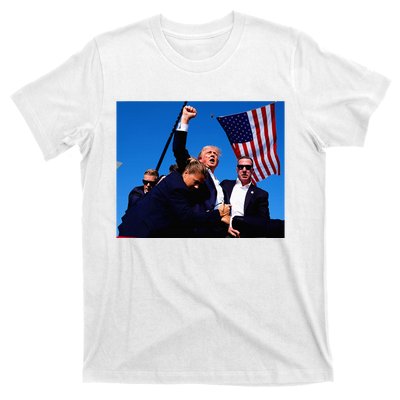 Trump Shot Fist Pump Usa Maga T-Shirt