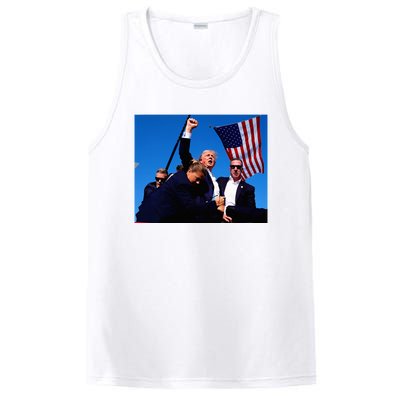 Trump Shot Fist Pump Usa Maga PosiCharge Competitor Tank