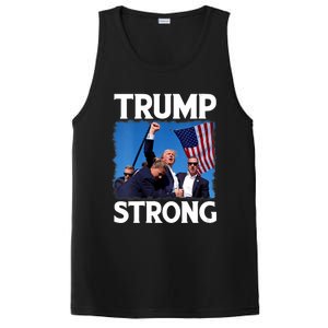 Trump Strong Fist Hand Us Vote Trump 2024 Survives Rally PosiCharge Competitor Tank