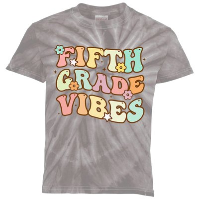 To School Fifth Grade Vibes Student Teacher Women Kids Tie-Dye T-Shirt