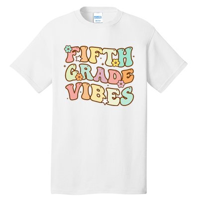 To School Fifth Grade Vibes Student Teacher Women Tall T-Shirt