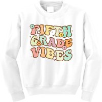 To School Fifth Grade Vibes Student Teacher Women Kids Sweatshirt