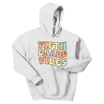 To School Fifth Grade Vibes Student Teacher Women Kids Hoodie