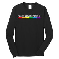 Token Straight Friend Rainbow Colors LGBT Long Sleeve Shirt