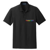 Token Straight Friend Rainbow Colors LGBT Dry Zone Grid Polo