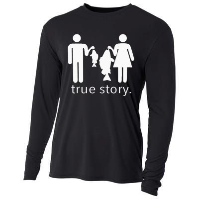 True Story Fishing Cooling Performance Long Sleeve Crew