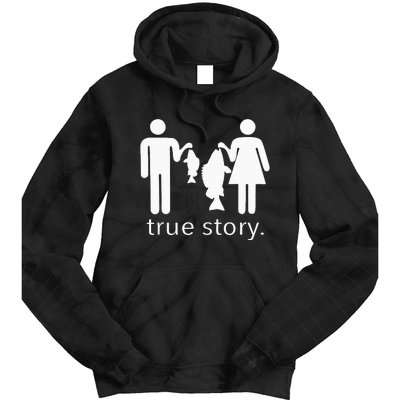 True Story Fishing Tie Dye Hoodie