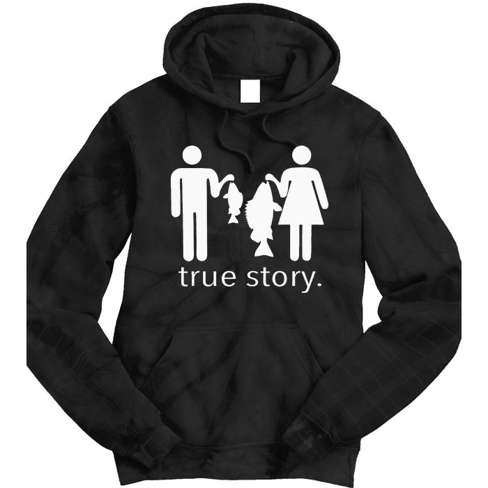 True Story Fishing Tie Dye Hoodie