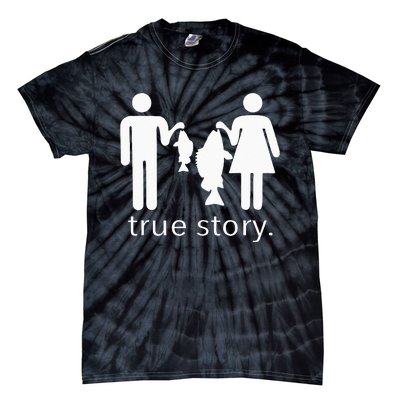 True Story Fishing Tie-Dye T-Shirt