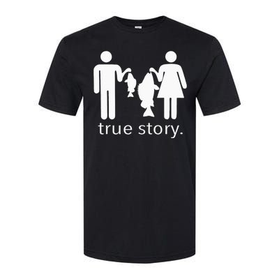 True Story Fishing Softstyle® CVC T-Shirt