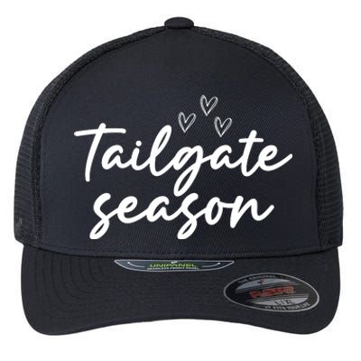 Tailgate Season Football Graphic Flexfit Unipanel Trucker Cap