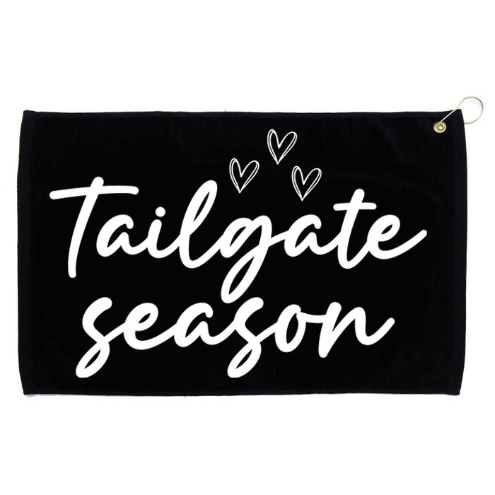 Tailgate Season Football Graphic Grommeted Golf Towel