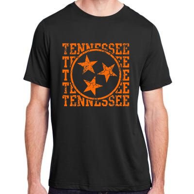 Tennessee State Flag Home Family Adult ChromaSoft Performance T-Shirt