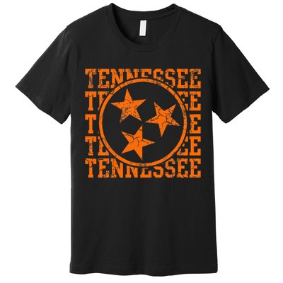 Tennessee State Flag Home Family Premium T-Shirt