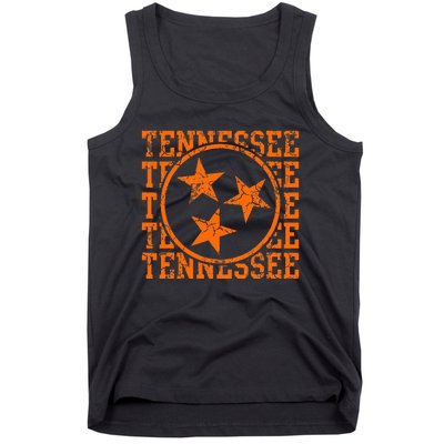 Tennessee State Flag Home Family Tank Top