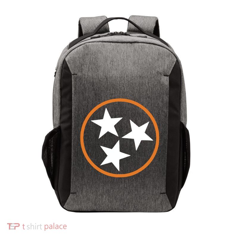 Tennessee Stars Flag Three Star Tristar Stately Vector Backpack