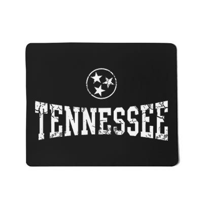 Tennessee State Flag Home Tennessean Distressed Orange Mousepad