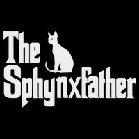 The Sphynxfather Funny Cat Dad Sphynx Lover Gifts Cooling Performance Crew T-Shirt