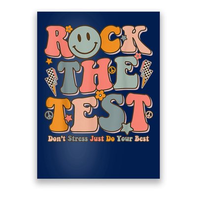 Testing S For Teachers Test Day Teacher Rock The Test Poster