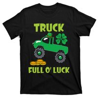 Truck Shamrock Full Oluck Patricks Day T-Shirt