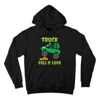 Truck Shamrock Full Oluck Patricks Day Tall Hoodie