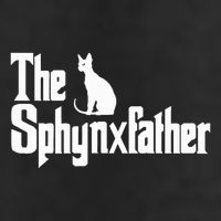 The Sphynxfather Funny Cat Dad Sphynx Lover Gifts 15oz Campfire Ceramic Mug