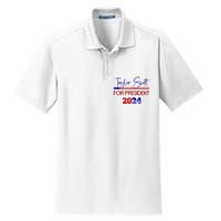 T.Aylor S.Witt For President 2024 Funny Presidential Dry Zone Grid Polo