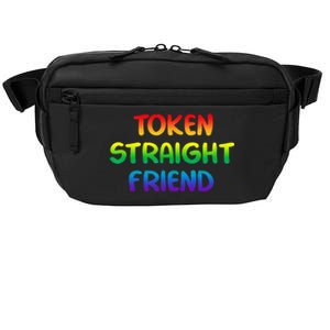 Token Straight Friend Rainbow Colors LGBT Crossbody Pack