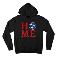 Tennessee State Flag Artwork Unique Vintage Art Gift Tn Home Hoodie