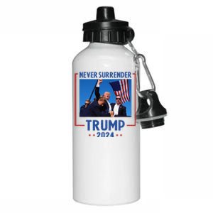 Trump Speech Fist In The Air Pennsylvania Trump 2024 Aluminum Water Bottle