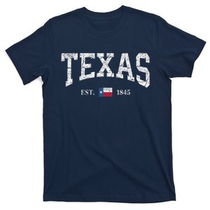 Texas State Flag Distressed T-Shirt