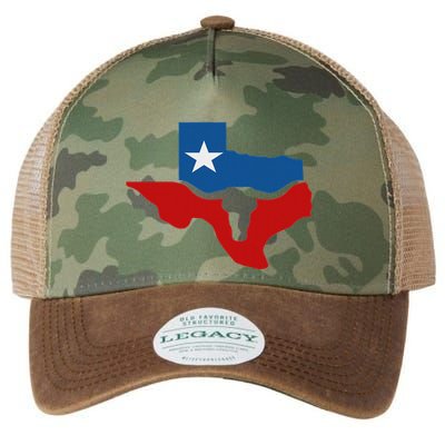 Texas State Flag Legacy Tie Dye Trucker Hat